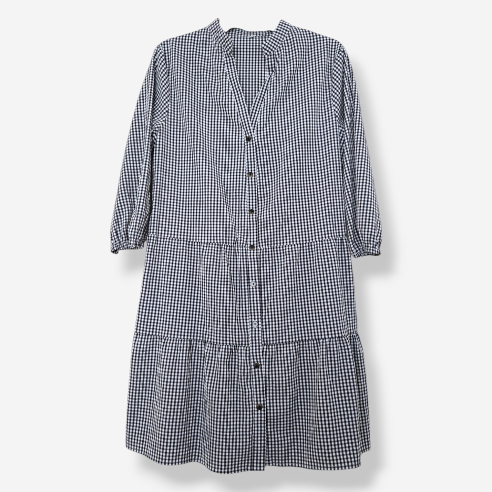 Tiered Babydoll Dress in Medium